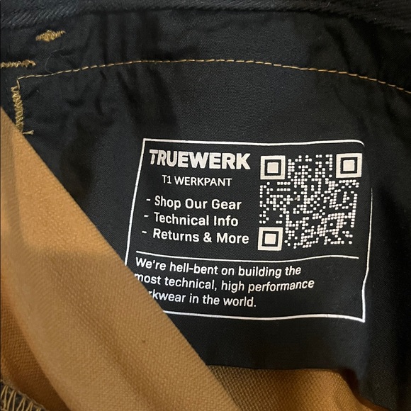 Truewerk Brown Tactical Cargo Pants - Picture 6 of 9